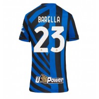 Dámy Fotbalový dres Inter Milan Nicolo Barella #23 2024-25 Domácí Krátký Rukáv